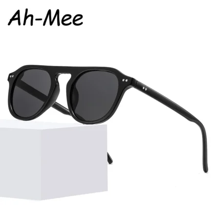 Oval Sunglasses Vintage Punk Sunglasses - Image 4