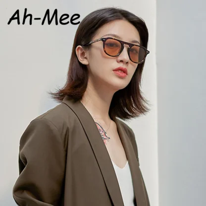 Oval Sunglasses Vintage Punk Sunglasses - Image 7