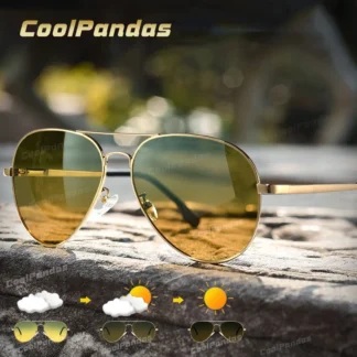 Photochromic Polarized Sunglasses
