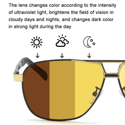 Driving Chameleon Glasses For Day And Night Dual-use - Image 4