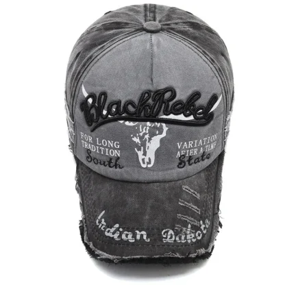 Washed Cotton Vintage Baseball Cap - Image 3