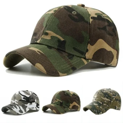 Camouflage Military Baseball Caps - Image 3