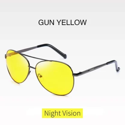 Men's night vision sunglasses, anti-glare metal-framed double-beam glasses as seen in Far Cry 5 - Image 6