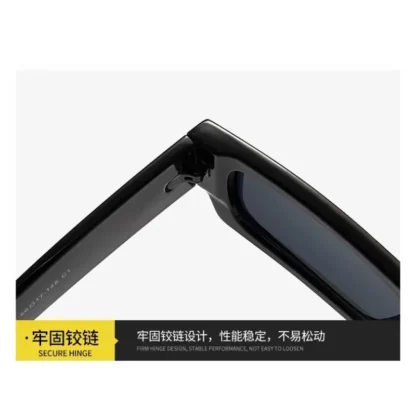 Retro Square Sunglasses Vintage - Image 4