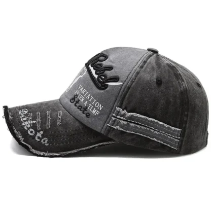Washed Cotton Vintage Baseball Cap - Image 4