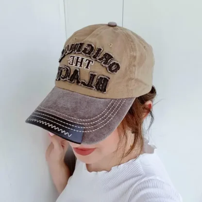 Vintage Cotton Baseball Cap - Image 4