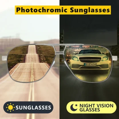 Driving Chameleon Glasses For Day And Night Dual-use - Image 3