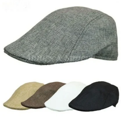 British Classic Vintage Gatsby Cabbie Cap - Image 5