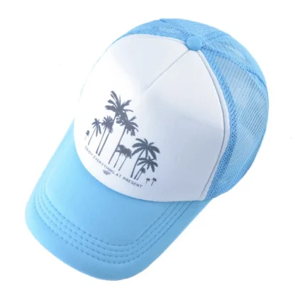 Trees Mesh Baseball Cap Summer Outdoor Snapback - Image 4