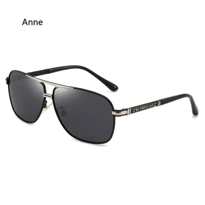 Oversized Vintage Sunglasses Polarized Double Bridged - Image 6