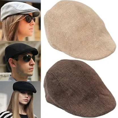 British Classic Vintage Gatsby Cabbie Cap - Image 2