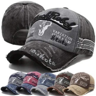 Washed Cotton Vintage Baseball Cap