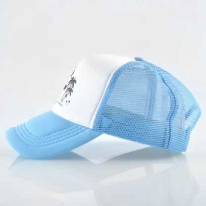 Trees Mesh Baseball Cap Summer Outdoor Snapback - Image 2