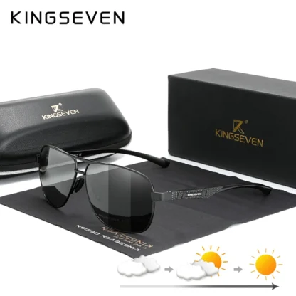 Polarized Aluminum Sunglasses UV400 HD Lens - Image 4