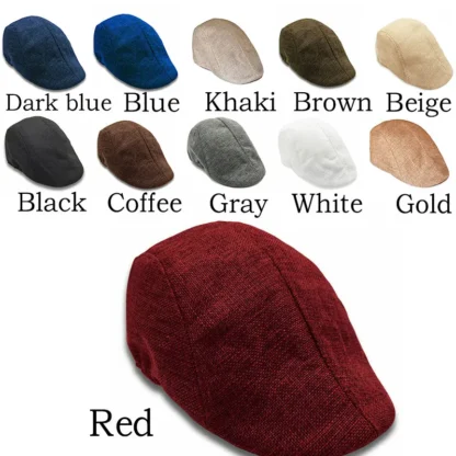 British Classic Vintage Gatsby Cabbie Cap - Image 6
