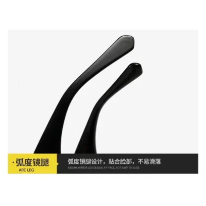 Retro Square Sunglasses Vintage - Image 5