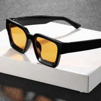 Classic Square Plastic Frame Sunglasses