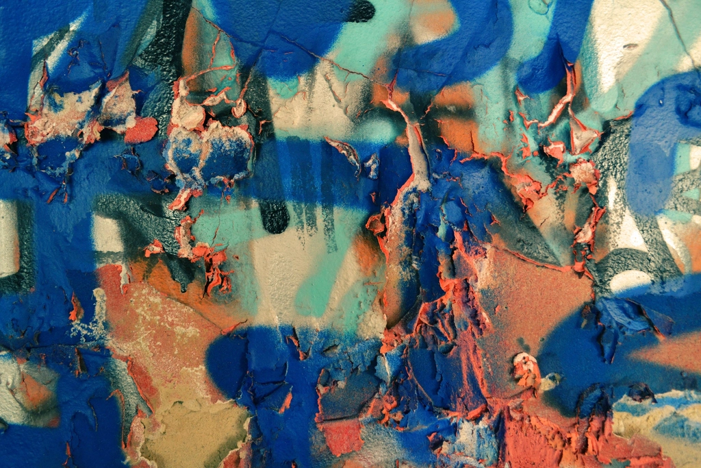 Free abstract colorful textured wall